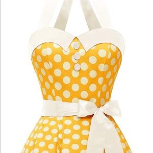 Vintage Polka Dot Retro Cocktail dress